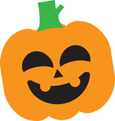 The Halloween icon for celebration or Holiday concept.
