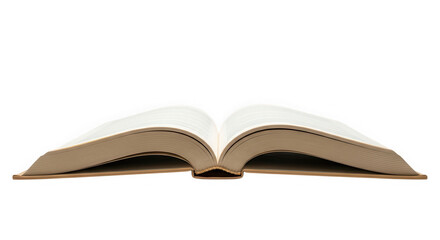 Open book pages illuminated against darkness knowledge wisdom education literature isolated on transparent background