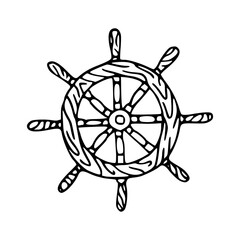 marine navigation symbol isolated vector drawing