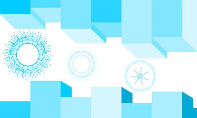 technology abstract with security backdrop. 