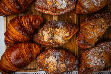 Happiness is a warm croissant fresh out of the oven, Atlantic Station, Atlanta, Georgia, United States of America