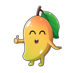 Cute Cartoon Mango