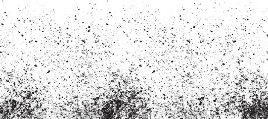 Fototapeta premium Vector dust texture overlay grunge effect abstract background, dust and scratched textured backgrounds Speckle grain dot white paper noise texture with distress effect vector illustration pattern back