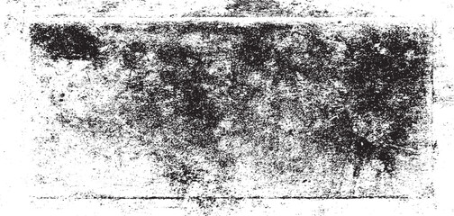 Dust particle and dust grain texture or dirt overlay Vector grunge abstract texture overlay texture of dust and scratches on a black background.