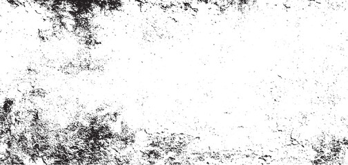 Dirty or dust film grain speck grit grunge overlay on  grain dot white paper noise texture with distress effect vector illustration pattern background.