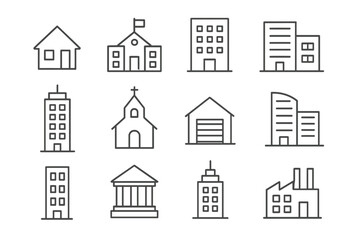 Wrench Icon Collection Minimalistic Line Art Set Editable Stroke Tools and Repair Symbols Vector Cartoon Illustration for Design Apps Cards Banners Posts