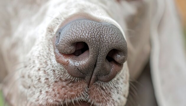 Close-up of a dog's nose