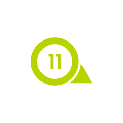 Number icon vector illustration. Infographic number icon vector. number icon vector