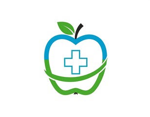 Healthy Eating and Wellness Logo Design.