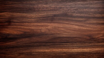 Dark Walnut Wood Grain Surface Top Down View for Textures and Designs