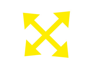 cross arrows symbol