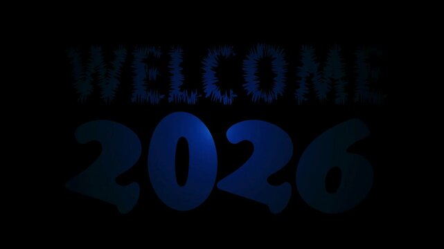 Welcome 2026 Happy New Year Celebration Wishes Video