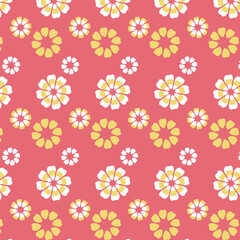 Beautiful floral pattern background 01