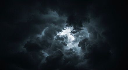 Fototapeta premium 黒雲