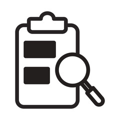 Component Search Line Icon of Component Libraries Icon Set