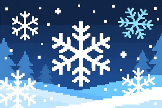 snowflake vector illustration