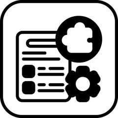 Fototapeta premium Strategic Planning Vector Icon