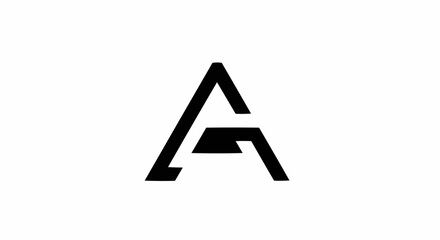 letter a in the form of a letter