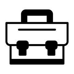 Business Briefcase Vector Icon