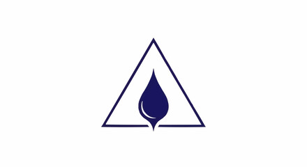 Fototapeta premium vector illustration of a water drop