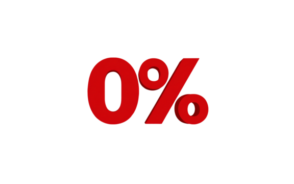 red percent symbol
