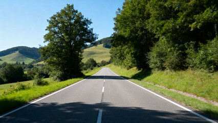 road in the mountains