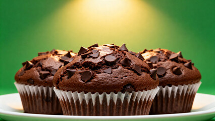 chocolate chip muffin