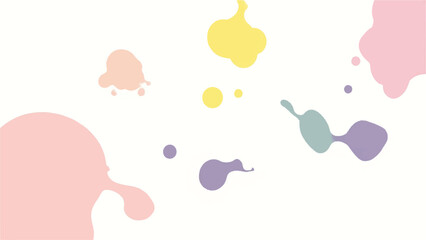 Colorful paint splash on white background. Abstract background with colorful splatter for creative projects. 