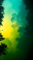 Misty Forest Layers