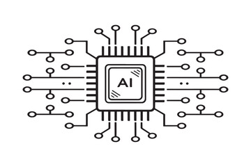 Digital motherboard chip ai.