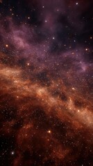 Obraz premium Colorful Space Nebula With Stars And Galaxies