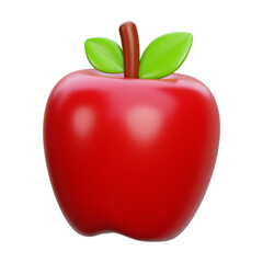 Apple 3D Illustration