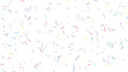 Sweet Pastel Confetti Sprinkles Background Pattern