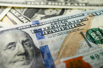 US Dollar Macro Detail: Finance, Economy, and Investment Concept