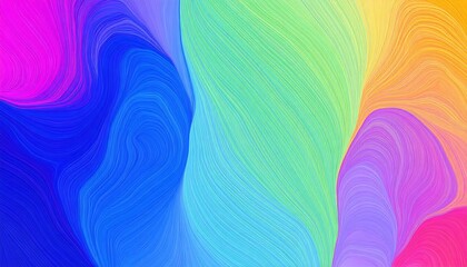 Abstract Colorful Flow