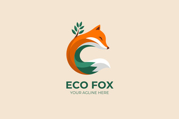 Eco Fox Nature Logo