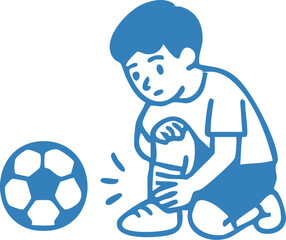 Soccer Football Character Illustration