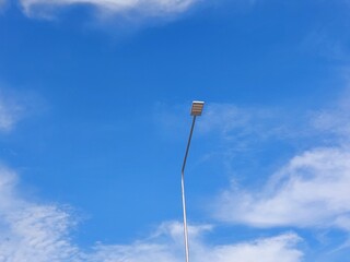 light bulb sky background