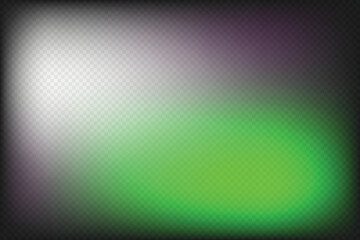 Grayscale Spotlight Green and Purple Blur Light Diagonal Effect Background with Soft Overlay Gradient.