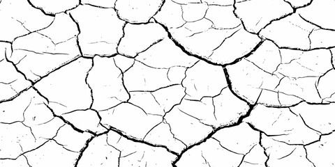 Dry cracked earth texture showing deep fissures and parched ground surface, symbolizing drought, climate change, desertification, global warming, and environmental crisis background.