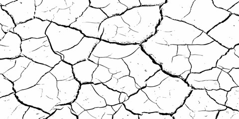 Dry cracked earth texture showing deep fissures and parched ground surface, symbolizing drought, climate change, desertification, global warming, and environmental crisis background.