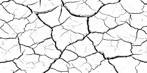 Dry cracked earth texture showing deep fissures and parched ground surface, symbolizing drought, climate change, desertification, global warming, and environmental crisis background.