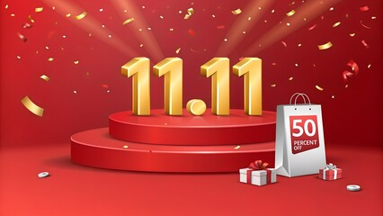 11 11 single day, 11 november seasonal sale 