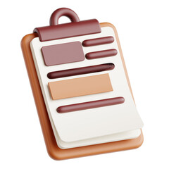 3D illustration Highlighter Stroke