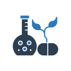 Plant Medicine Research Icon