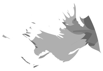 black  brush, grunge banner, hand drawn splash