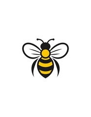 Simple bee graphic