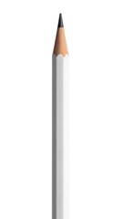 Naklejka premium White pencil close-up