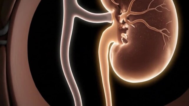Dog Anatomy Exploring Canine Internal Organs and Anatomy 3D Model Showing Kidneys Bladder and Ureter Formation for