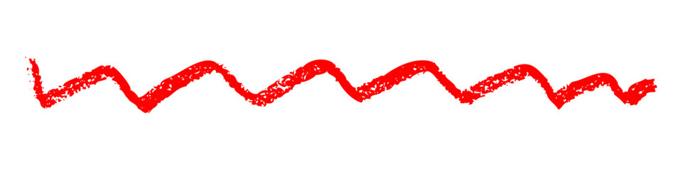 手書きのギザギザライン